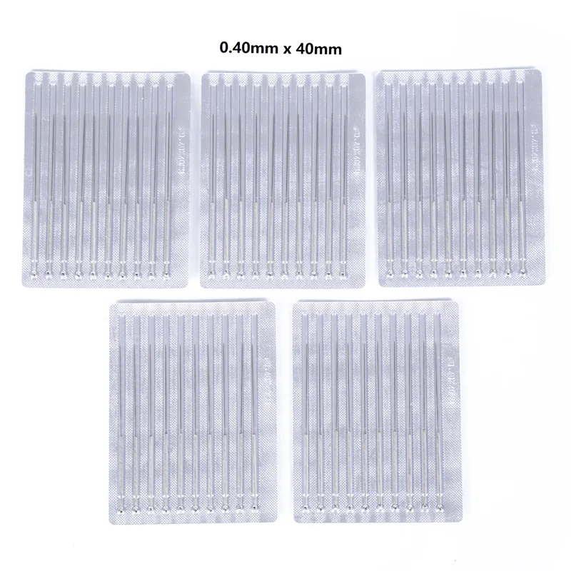 

50 шт./упак. одноразовая Стерильная акупунктура иглы для акупунктуры игла Стерильная Acupuntura асептики Алюминий Фольга упаковка