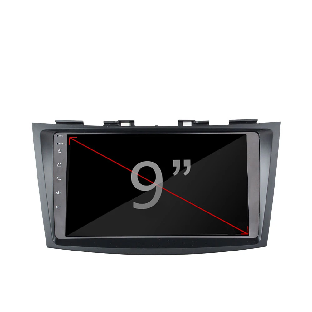 Автомагнитола 2 Din Android 9 0 для SUZUKI SWIFT 2011 2012 2013 2014 2015 мультимедийная стереосистема