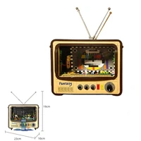 retro tv assembled building blocks childrens toys trendy boys and girls decoration gifts christmas gifts