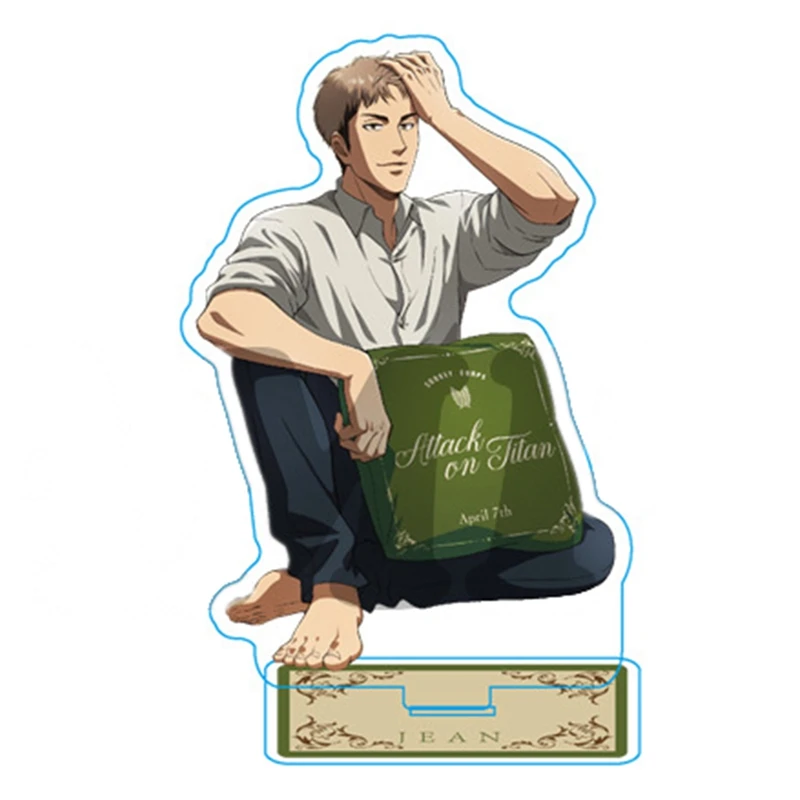 Аниме Обувь для косплея по аниме атака на Титанов акриловая модель подставке