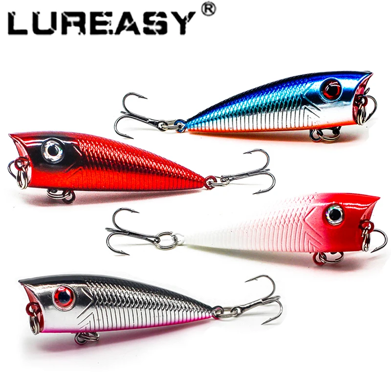 Crankbait воблеры 1 шт. приманка поппер для рыбалки 6 5 см/7g 3d глаз наживка isca