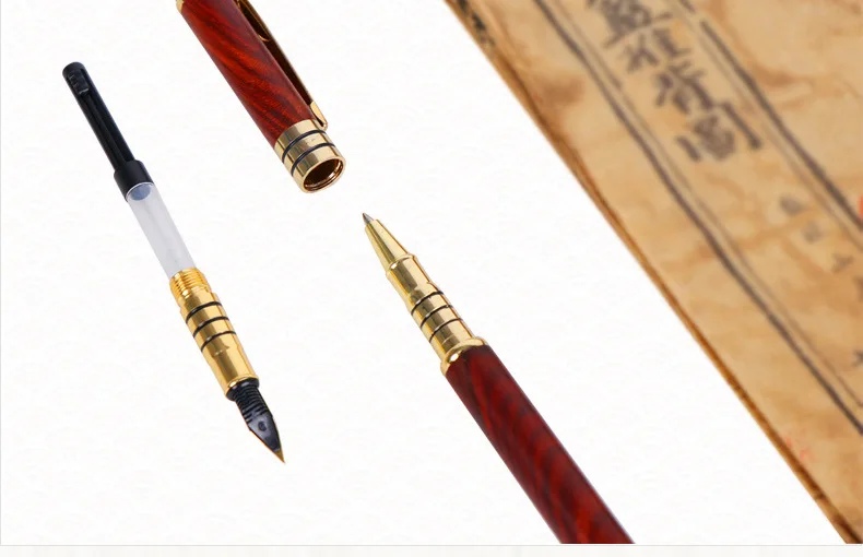

LAOJUNLU Bronze Copper Signature Pen Fountain Pen Gel Pen Gift Giving