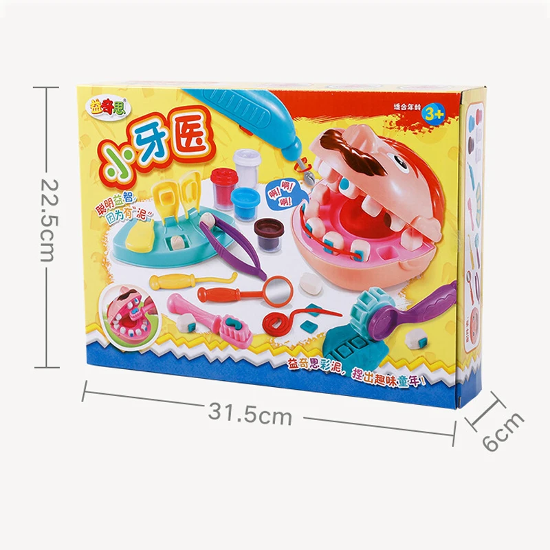 Детская глиняная форма игрушки для игры в тесто цвет детской глины