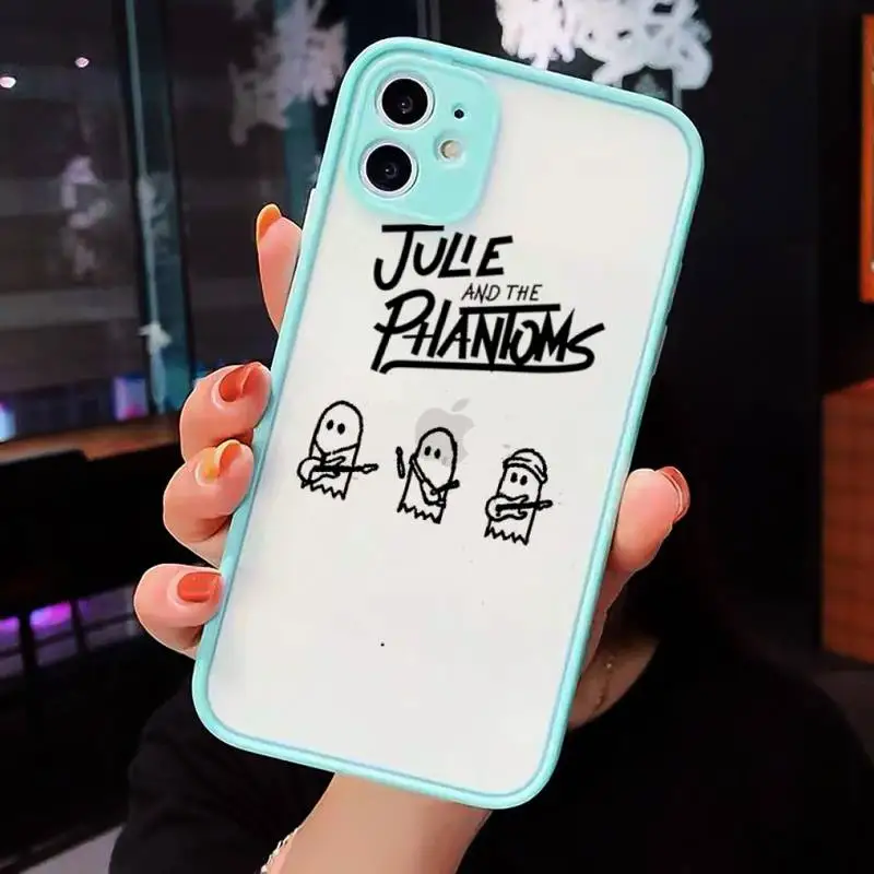 

American TV Julie and the Phantoms Phone Cases Matte Transparent For iPhone 12 Mini 11 Pro XR XS Max 7 8 Plus