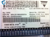 original new 100 smd alloy resistance 2010 r50f 1 12w wsl2010r5000fea inductor
