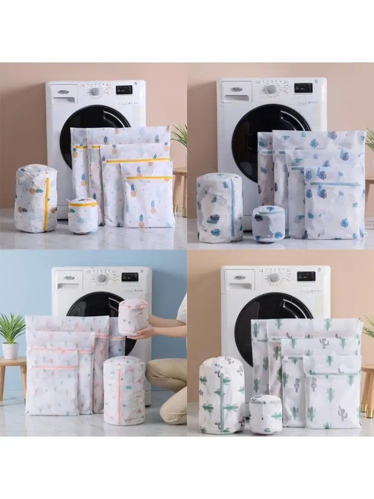 

6pcs Laundry Bags Garment Washing Bag Travel Storage Organizer for Clothes Bras Underwear Socks Lingerie