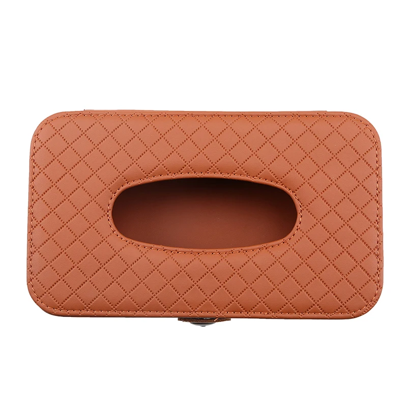 Posbay бежевая/черная/коричневая Магнитная коробка для салфеток Солнцезащитная