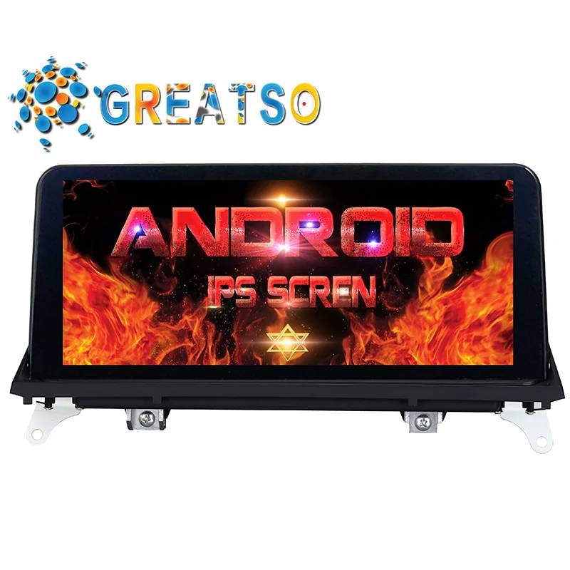 Android 7.1.1 автомобильный аудио dvd плеер для BMW X5 E70 X6 E71 gps Автомобильный