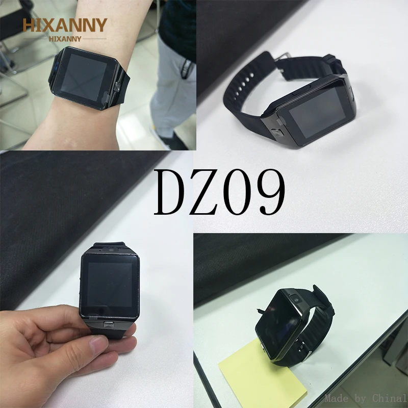 Умные часы DZ09 электронные мужские для iPhone samsung Android мобильный телефон Bluetooth SIM
