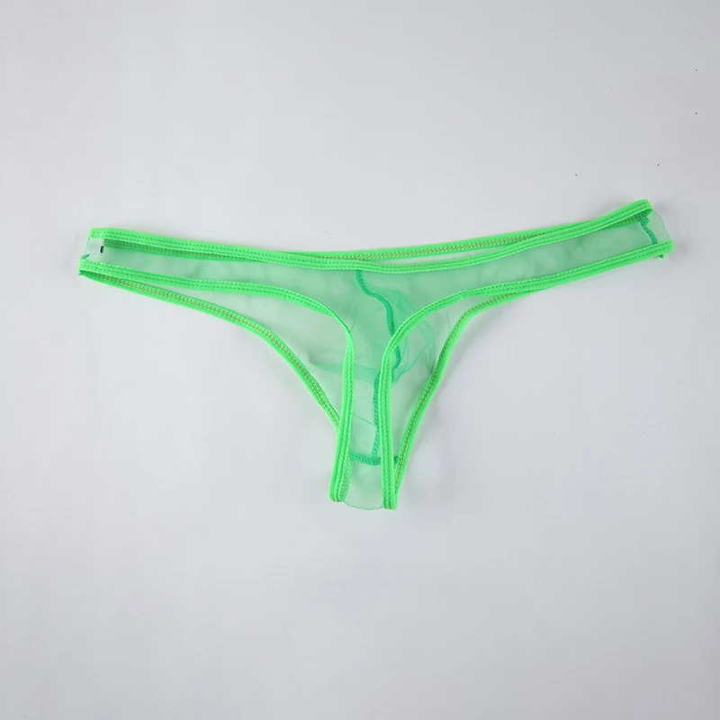 Стринги AIIOU мужские прозрачные сетчатые бикини трусы джоки гей сексуальное