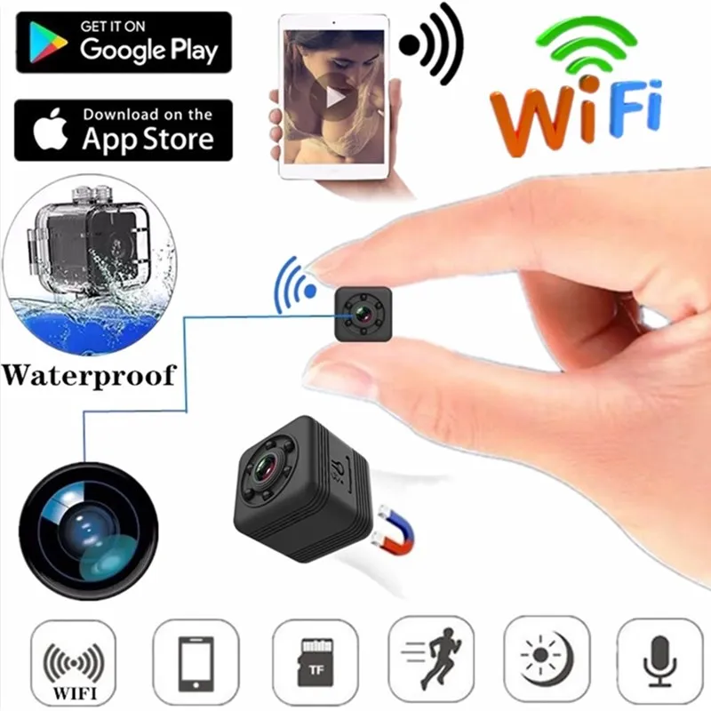 SQ29 Wi Fi маленькая мини Камера Регистраторы домашняя ip камера видеонаблюдения с