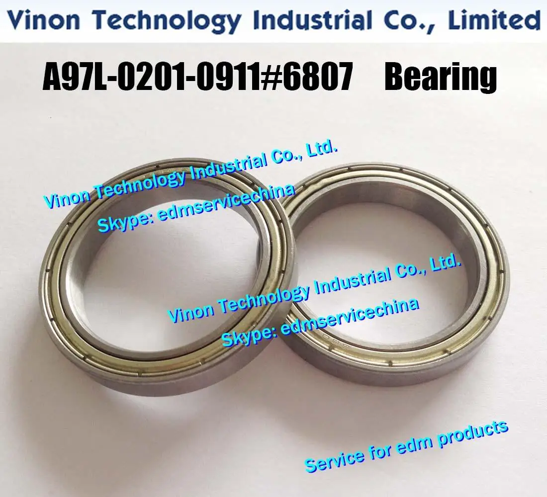 

A97L-0201-0911#6807 Ball Bearing F607 (5pcs/lot), edm spare parts for 0iA,1iA,0iB,1iB,iC series A97L.0201.0911/6807, A97L-0201-0