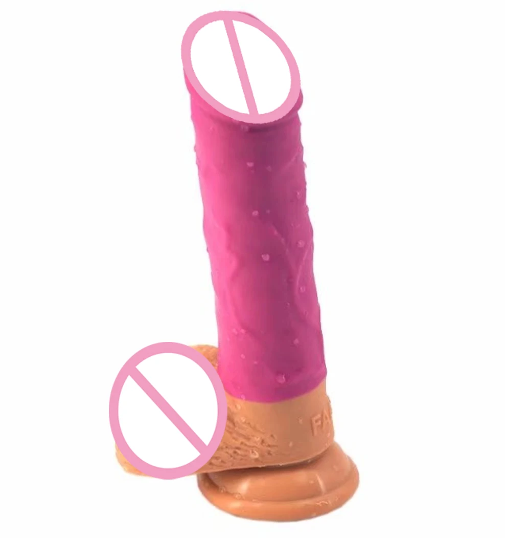 Реалистичный фаллоимитатор силиконовый большой пенис интимные игрушки для