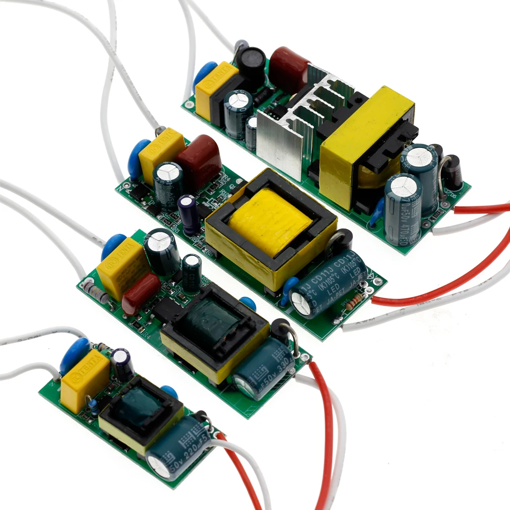 LED Power Supply 1-3W 4-7W 8-12W 18-25W 30W 50W Lighting Transformers Built-in Constant Surrent 110-265V Output 300mA Driver | Лампы и