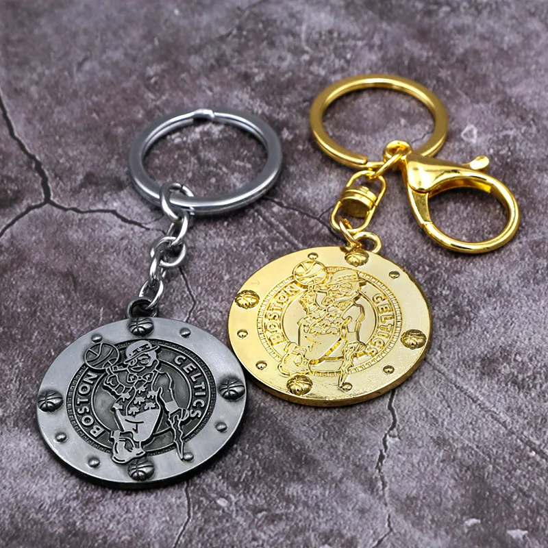 ZK30 баскетбол брелок с названием клуба кожы металльный для занятий Баскетболом