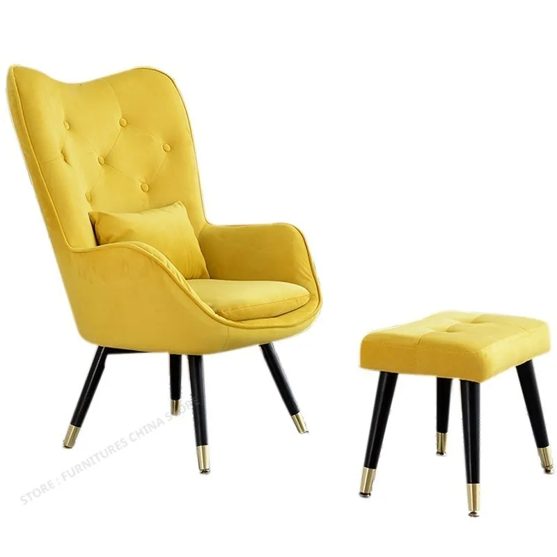 Скандинавский диван стул простой современный гостиная ленивый спальня милая