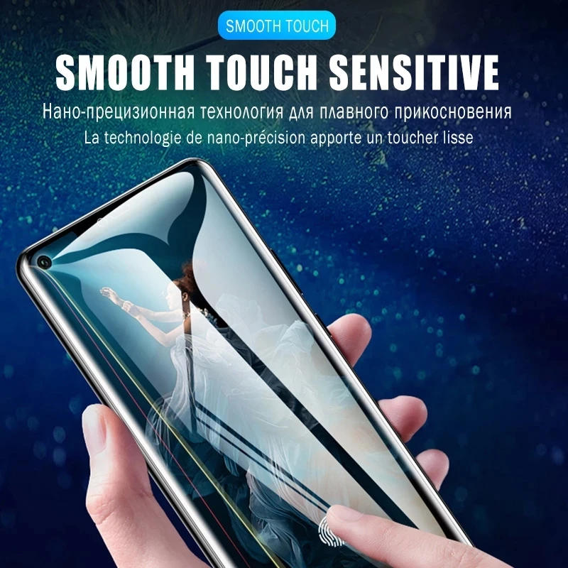 Ultra Thin Soft Explosion proof For iPhone X XS XR 12 13 Mini 6 6S 7 8 plus 11 Pro Max Hydraulic Screen Coverage Film Protector 