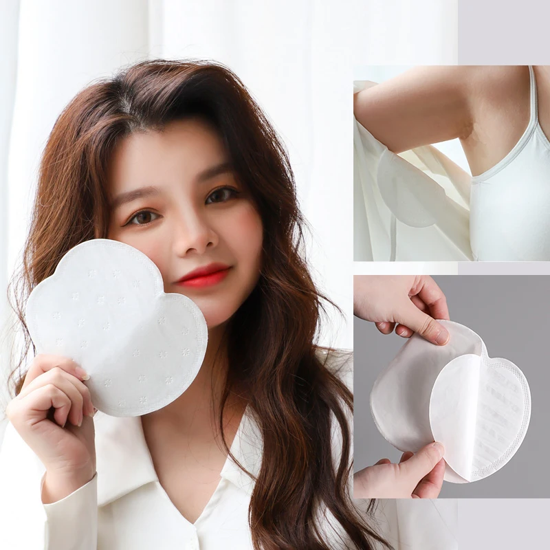 

10pcs/pack Summer Disposable Underarm Sweat Pads for Armpit Clothing Anti Absorbent Sweat Pads Perspiration Deodorant Sticker