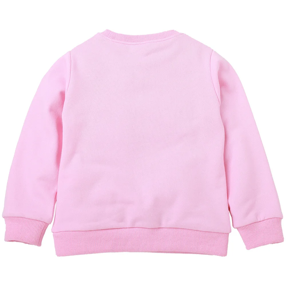 Детская толстовка с блестками Одежда принтом любовь Топы для маленьких девочек