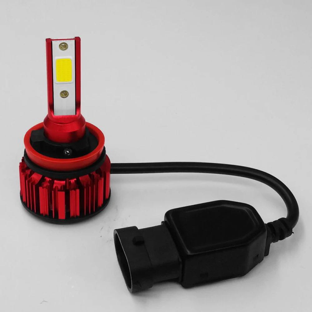 

2 шт., автомобисветильник светодиодные лампы Q1 COB, 6000 К, 25 Вт, лм