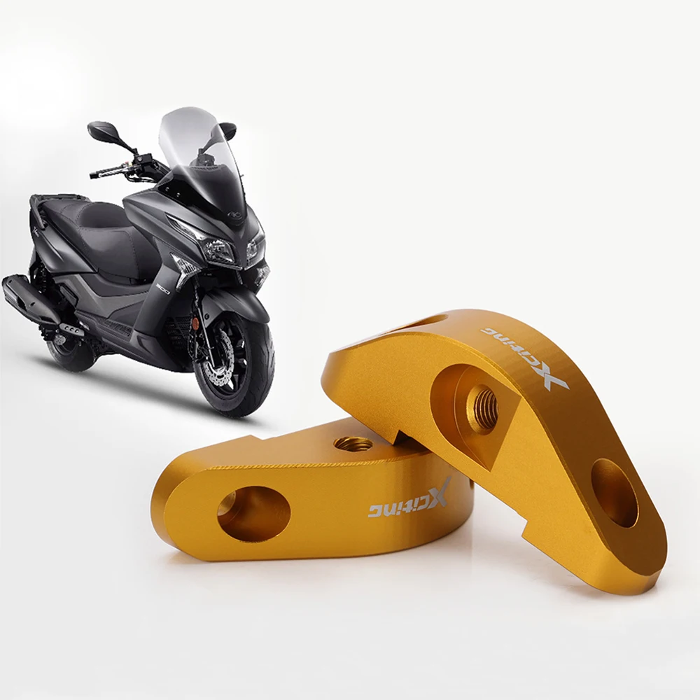 Мотоцикл зеркало заднего вида расширитель адаптер для KYMCO Xciting 250 300 центр города