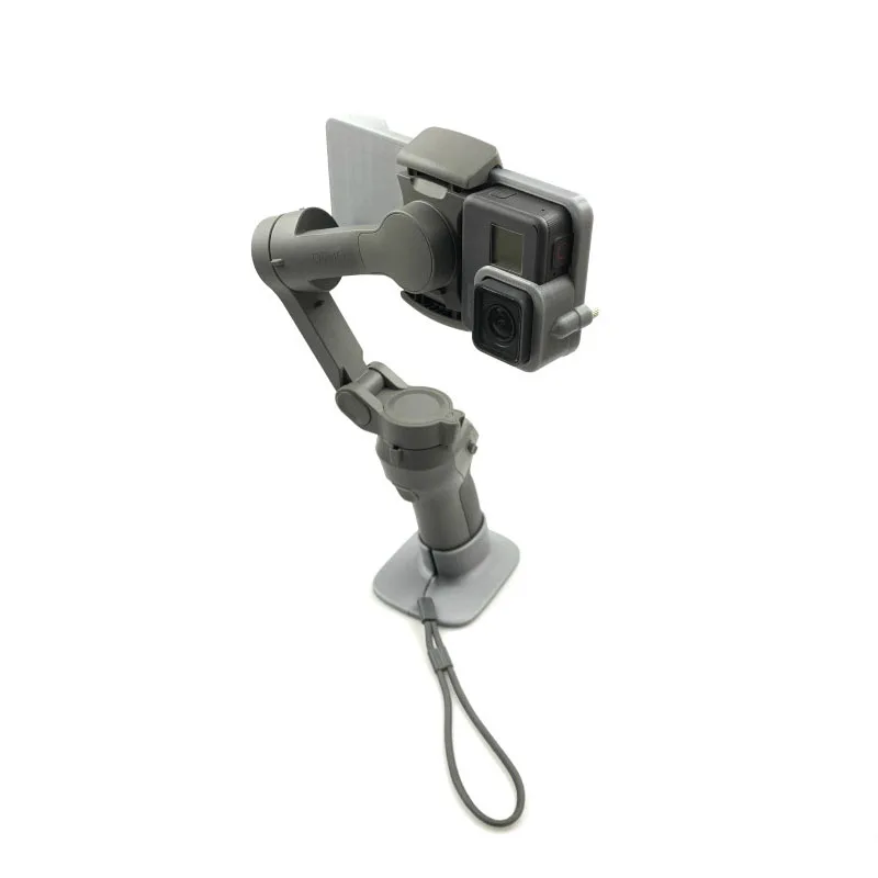 Для Gopro 5 6 7 для DJI Osmo Action camera Adapter Mount Switch Board Balance Clump weight Bracket для DJI Osmo 3 Mobile Gimbal
