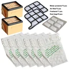 Многокомпонентный фильтр с HEPA-фильтром, защита двигателя, освежитель пыли, мешок для пылесоса, для пылесоса Folletto, Vorwerk, Kobold VK135, VK136, VK369