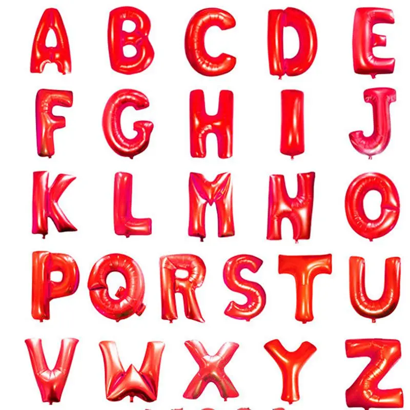 

16inch Happy Birthday Balloon Aluminum Foil Letter Balloon Banquet Wedding Party Decoration Baby Shower Toy Balloon Supplies