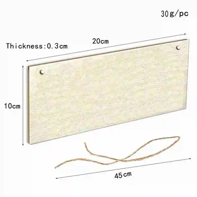 

Wooden listing For home decoration, square heart-shaped sign wooden For dog dog tag lovers, sign N6I3