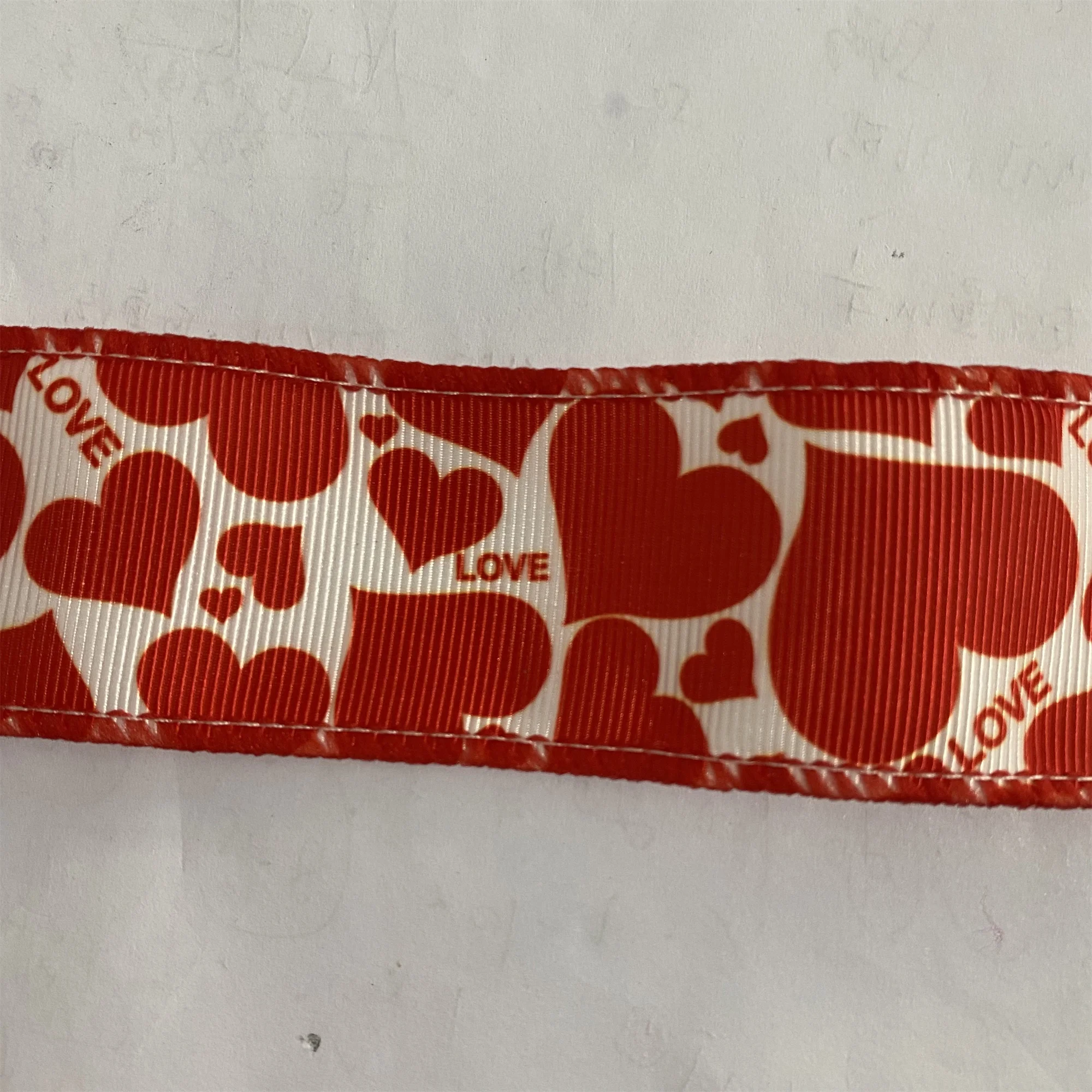 2 Yards 25/38/75 mm Valentines Day Wired Edge Grosgrain Ribbon Unicorn Mermaid Craft Ribbon Decorative for Wrapping Hair Bows