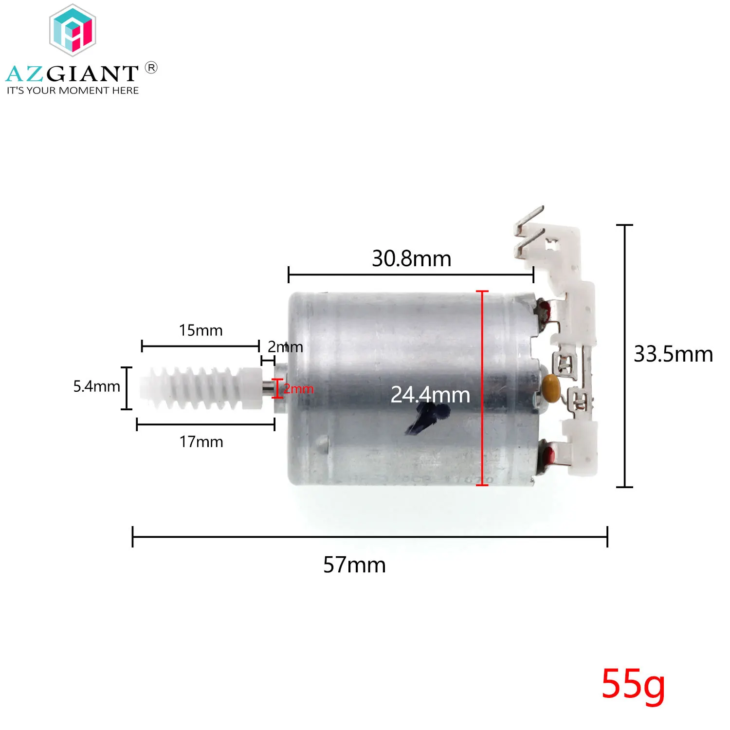 

RF-370CB-11670 DC 12V-24V 6250RPM Precious Metal Brush Mute Micro Motor Low Speed Current Electric Motor