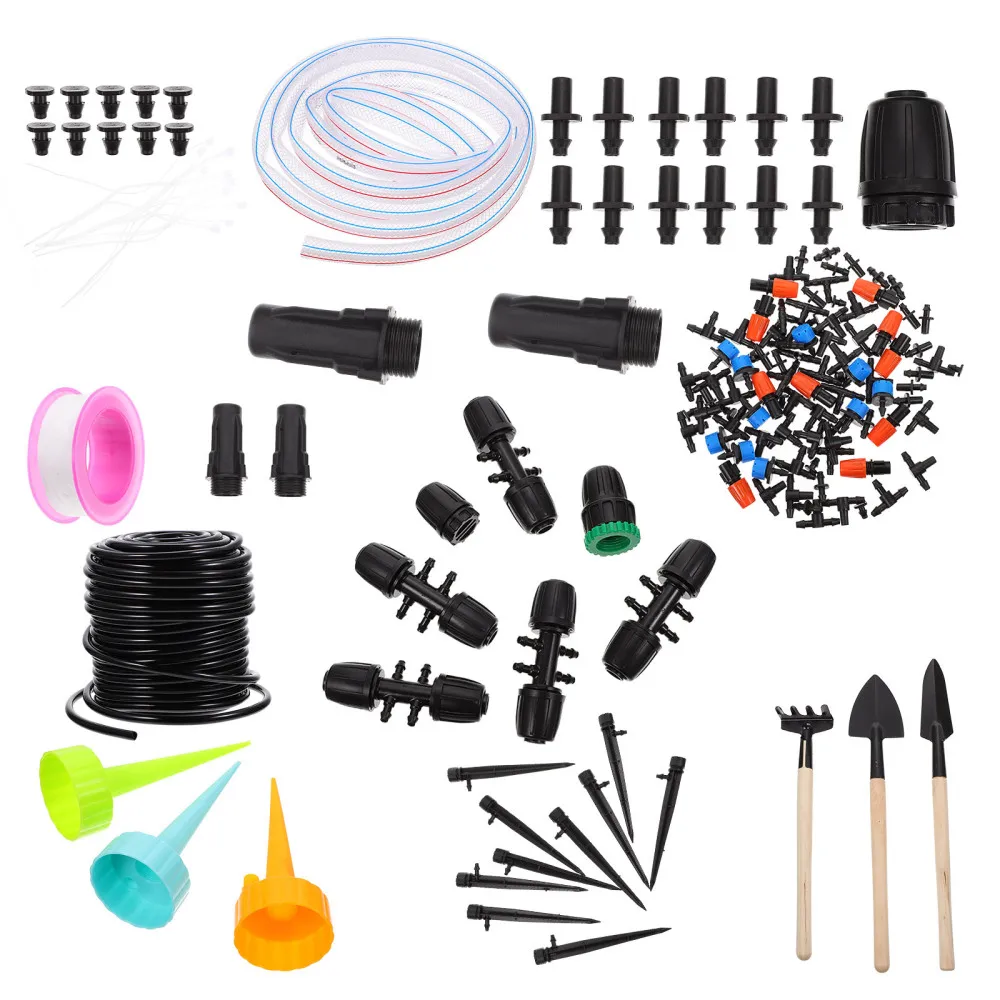 

1 Set Drip Irrigation System Micro Drip Irrigation Kit Gardening Accessories
