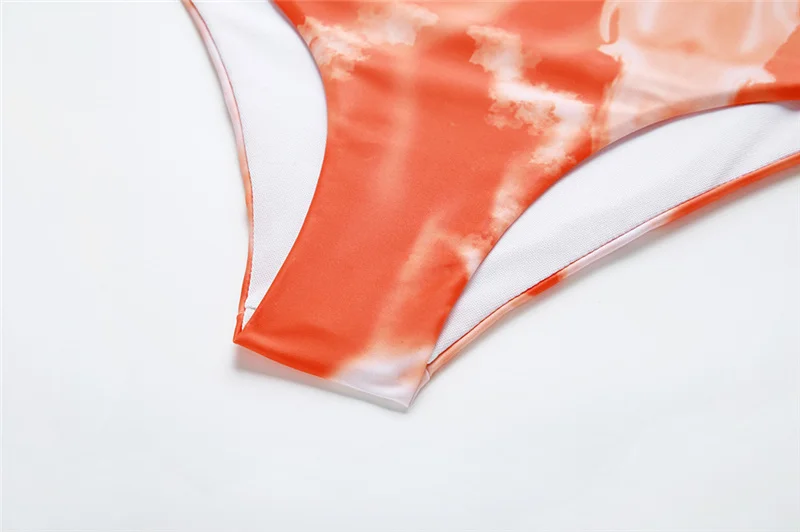 

In The Wind 2021 New Short Sleeve Female Swimsuit High Waist Bikini Women Swimwear Two-pieces Bikini set Bathing Suit Swim Lady