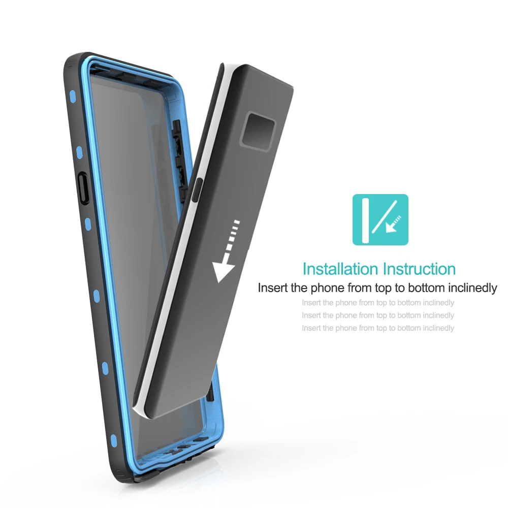 

IP68 Water Proof Phone Case For Samsung Galaxy S10 Plus S10E S10 S9 S8 Note 8 9 10 Plus Waterproof Full Protect Underwater shell