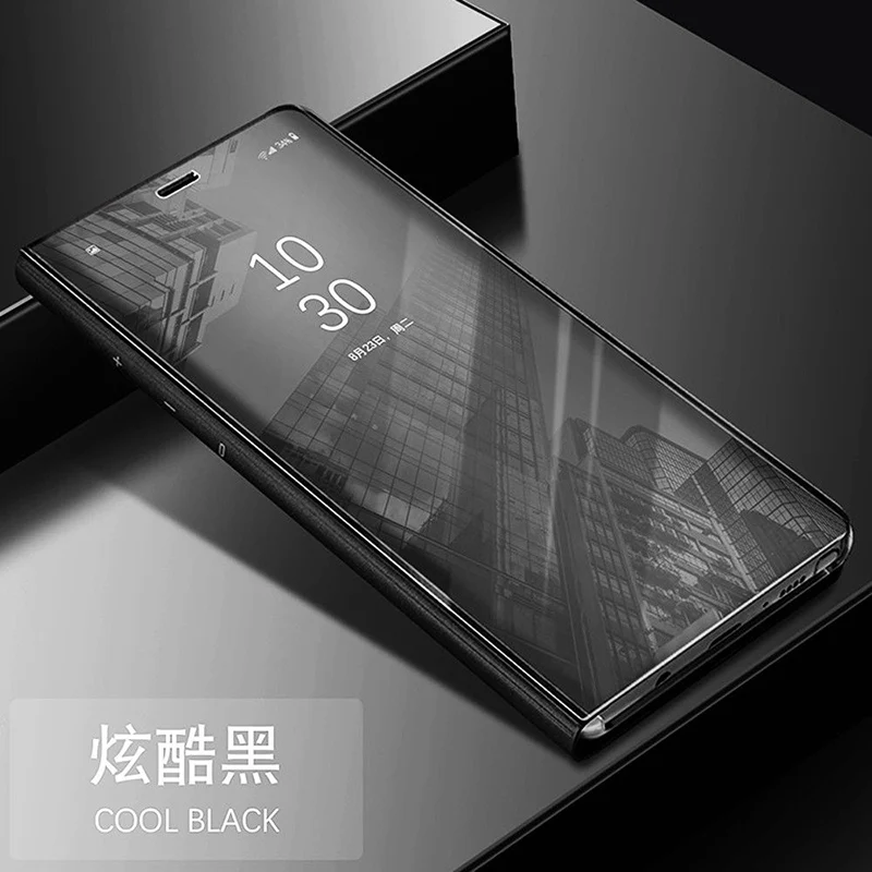 Умный зеркальный чехол для телефона samsung Galaxy A50 S10 S9 S8 плюс S10E a8 A7 2018 Note 9 8 A40 A70 A90 A30