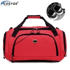 Водонепроницаемая спортивная сумка для тренировок, модная большая женская сумка для фитнеса для обуви, дорожная сумка для йоги, мужская спортивная сумка для активного отдыха