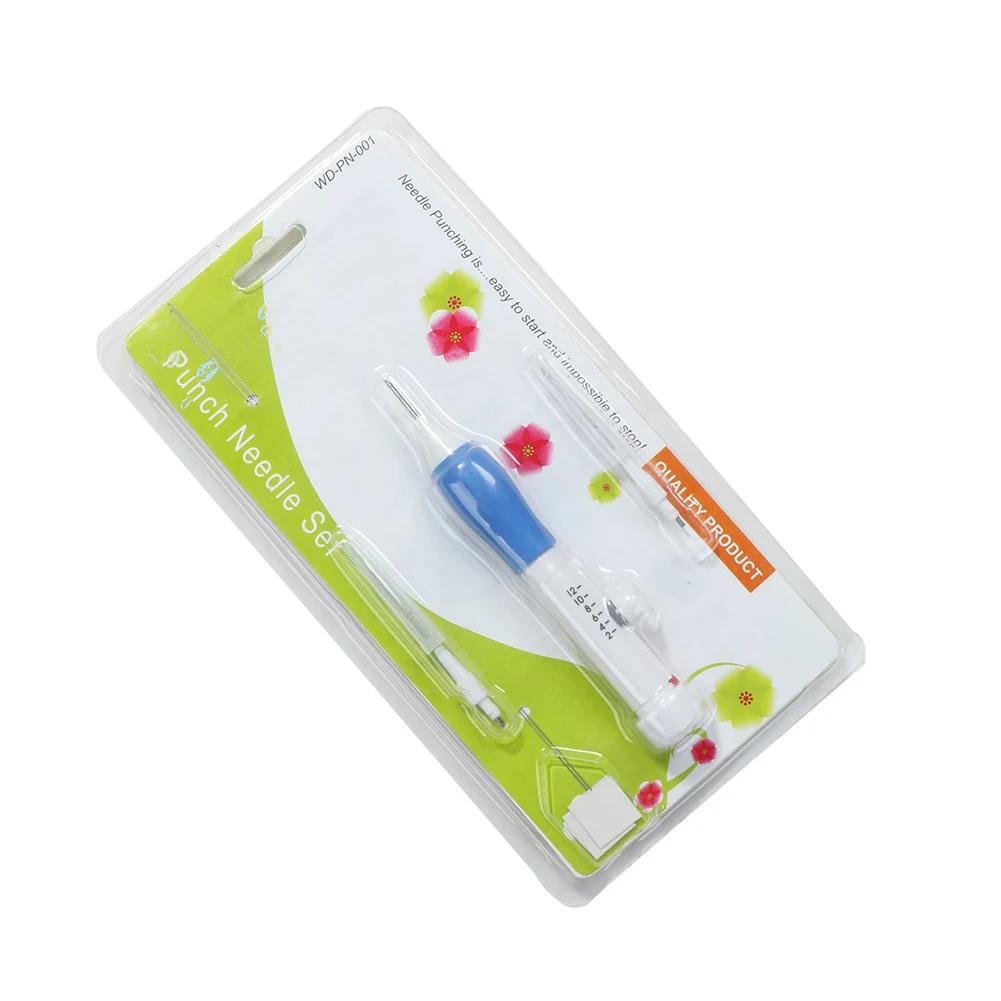 

Embroidery Pen Embroidery Needle Weaving Tool Fancy Art Handmaking Sewing Poking Cross Stitch Tools Crochet Knitting Needle