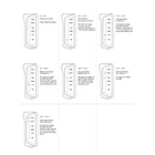 Мини 12 В тестер для автомобильного аккумулятора цифровой тестер переменного тока 6 светодиодный дисплей с подсветкой Автомобильный диагностический инструмент автоматический тестер батареи для автомобиля