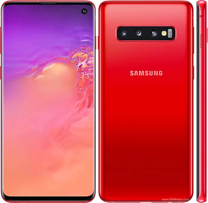 Samsung Galaxy S10 G9730 смартфон с 5 дюймовым дисплеем восьмиядерным процессором Snapdragon 128
