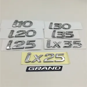 Наклейки на багажник автомобиля для Hyundai Grand i10 i20 i25 i30 i35 ix25 ix35