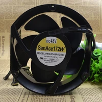 original sanyo 172 150 51mm 17251 17cm 9wg5748p5g003 dc 48v 2 91a 2000rpm axial flow inverter cooling fan