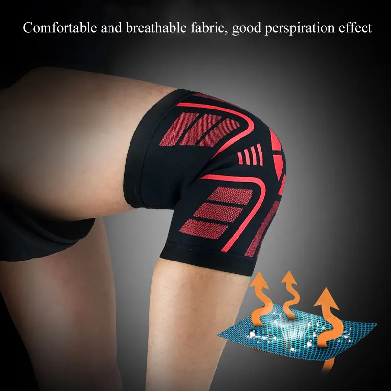1 шт. BYEPAIN компрессионный рукав до колена дышащий поддерживающий бандаж для бега