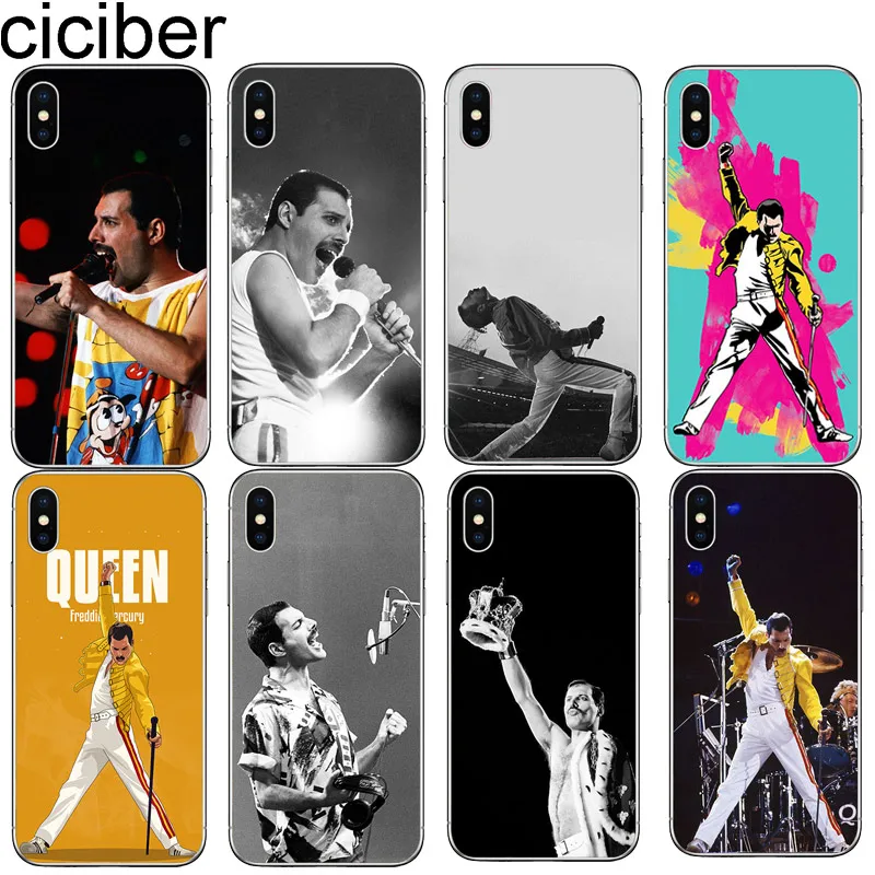 Чехол cicibers Freddie Mercury для телефона iphone 7 8 6 S Plus 5 5S SE мягкий силиконовый чехол из ТПУ 11