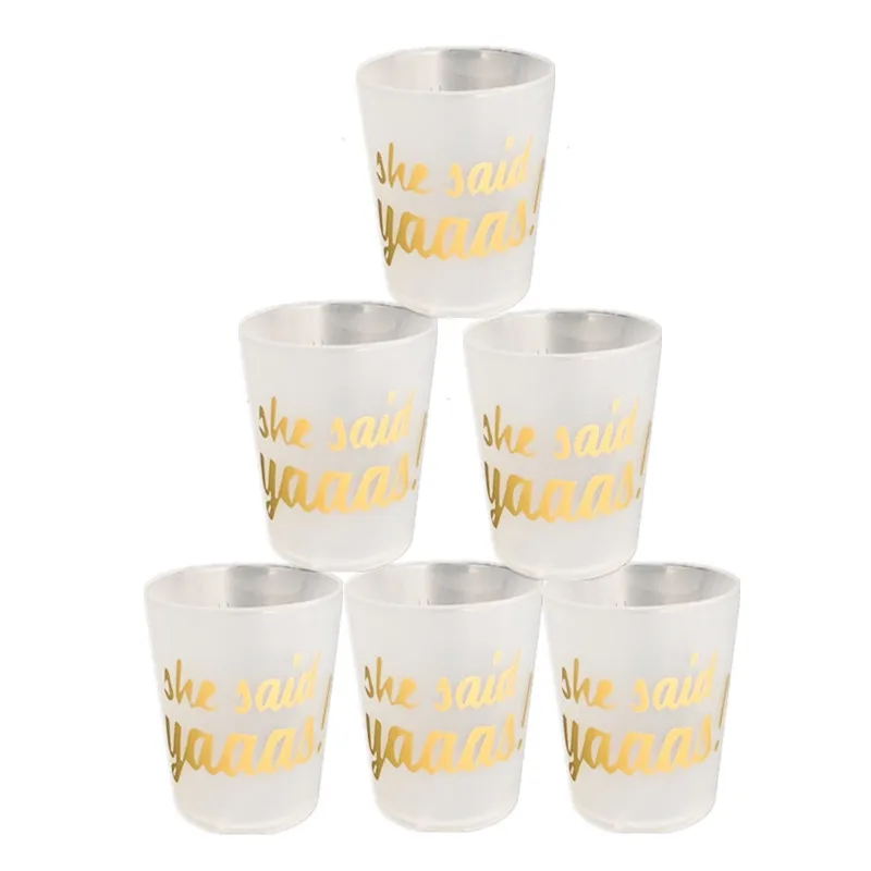 5 шт./компл. свадебное украшение игра куриная ночь чашка для напитков сделай сам