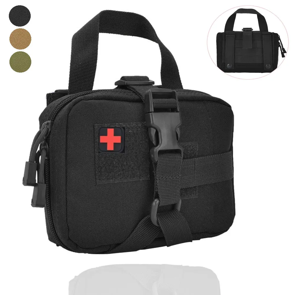 

Тактические наборы первой помощи, чехлы, уличная Сумка-патч Molle EMT для экстренных ситуаций, портативная медицинская сумка для выживания, акс...