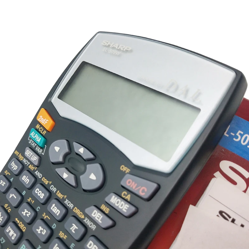 SHARP EL-509W ученик средней школы Университета калькулятор науки Функция студенческий экзамен компьютер