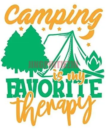 

Car Stickers Vinyl Motorcycle Decal Decoration Laptop More Shiz Camping Is My Favorite Therapy
