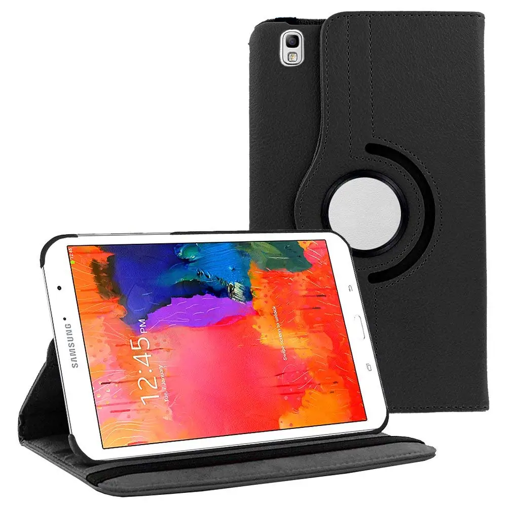 

Flip Stand Case For Samsung Galaxy Tab Pro 8.4 inch T320 T321 Tablet 360 Degree Rotating Stand PU Leather Cover Case Protective
