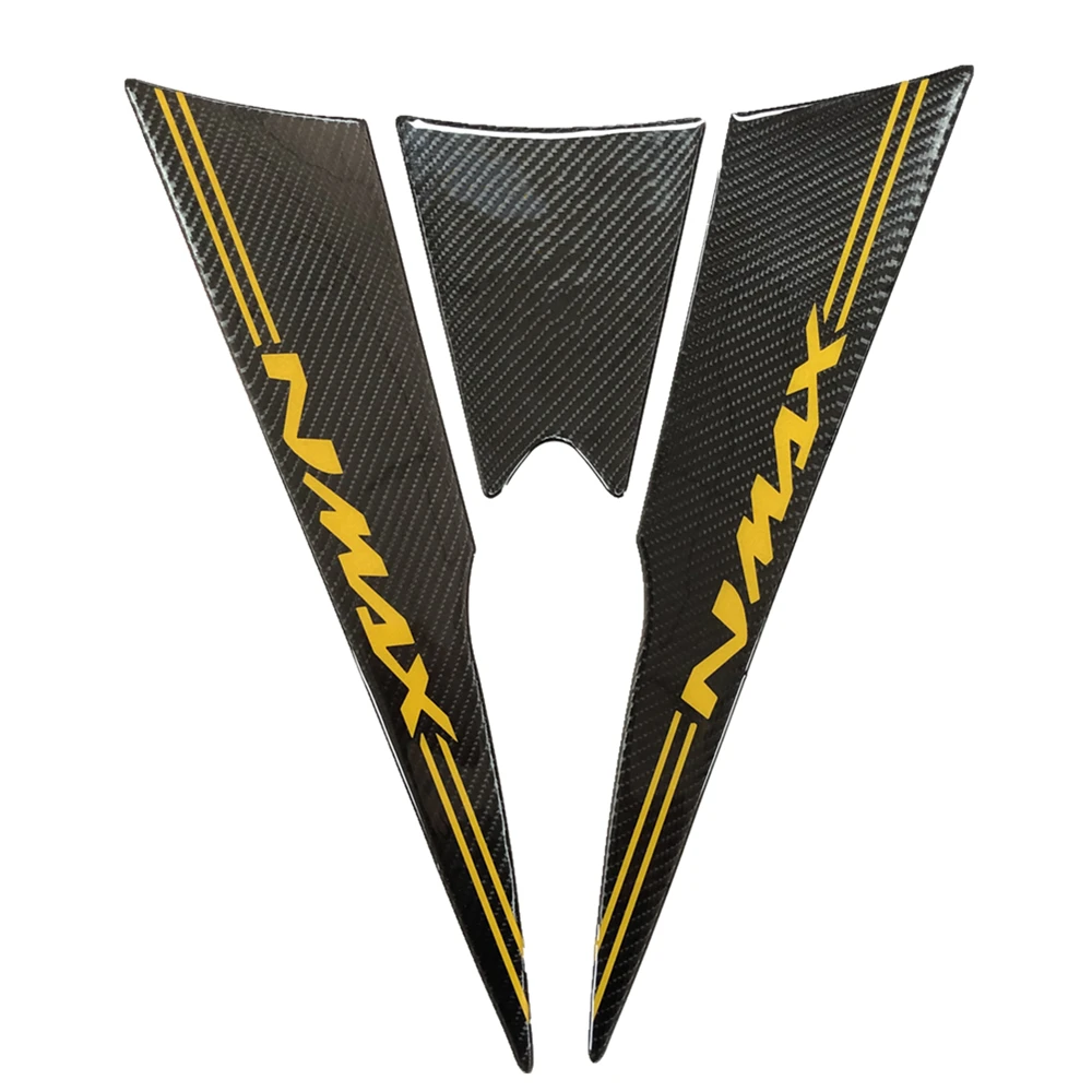 

Мотоцикл протектор 5D углеродного волокна полимерные наклейки Танк Pad стикеры подходит для YAMAHA NMAX N-MAX 125 155