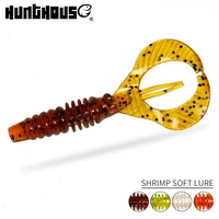 hunthouse fishing soft lures rage tail craw lure 5pcsbag pvc 83mm 3 9g pike lure bass for swimbait fake bait silicone pesc